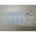 50cm 10folded plastic ruler with keychain